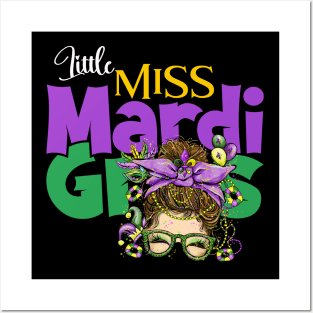 Little Miss Mardi Gras Posters and Art